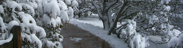 Winters at El Morro National Monument can be cold and snowy. Check the weather before you visit!