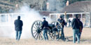 Cannon firing Fort Davis NHS. Cannon firing Fort Davis NHS.