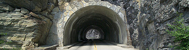 The West Tunnel on the Going-to-the-Sun Road