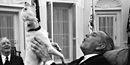 President Johnson sings with Yuki President Johnson sings with Yuki