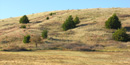 Windless Hill near Ash Hollow on the Oregon & California trails. Windless Hill near Ash Hollow on the Oregon & California trails.