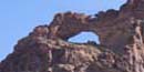Arch at Arch Canyon trailhead Arch at Arch Canyon trailhead