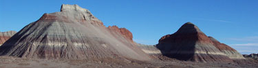 blue hued teepees, NPS Photo