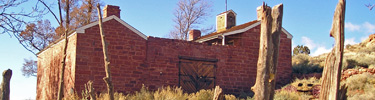 Fort, called Winsor Castle, at Pipe Spring National Monument