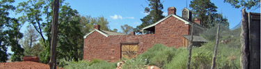 Fort, called Winsor Castle, at Pipe Spring.