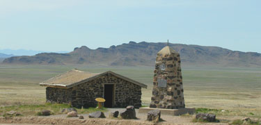 Simpson Springs Station in the Utah west desert.