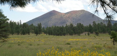 View of Sunset Crater
