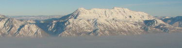 Aerial view of Mt. Timpanogos