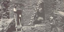 Wupatki pueblo with wooden ladders Wupatki pueblo with wooden ladders