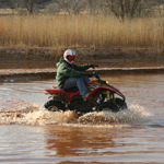 Off-roading at Rosita Flats