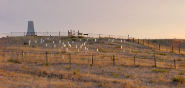 last stand hill at sunrise