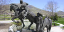 Fairbanks National Pony Express Monument in Salt Lake City Fairbanks National Pony Express Monument in Salt Lake City