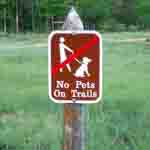 Pets are not allowed on any RMNP trails! NPS photo by John Marino