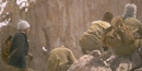 a photo of climbers on Longs Peak a photo of climbers on Longs Peak