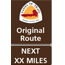 Original Route Next XX Miles