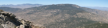 Mica Mountain from Rincon Peak