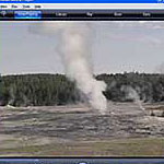 A live video camera monitors activity at and near Old Faithful everyday!