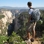 zion national park hiking