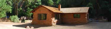Restored original museum at the Grotto