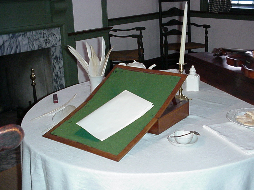 Thomas Jefferson's writing board