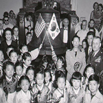 Liberty Bell 1954 Korean childern
