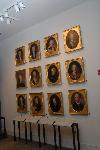 Photo of several portraits in Second Bank