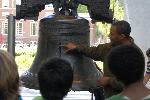 Park Ranger at Liberty Bell