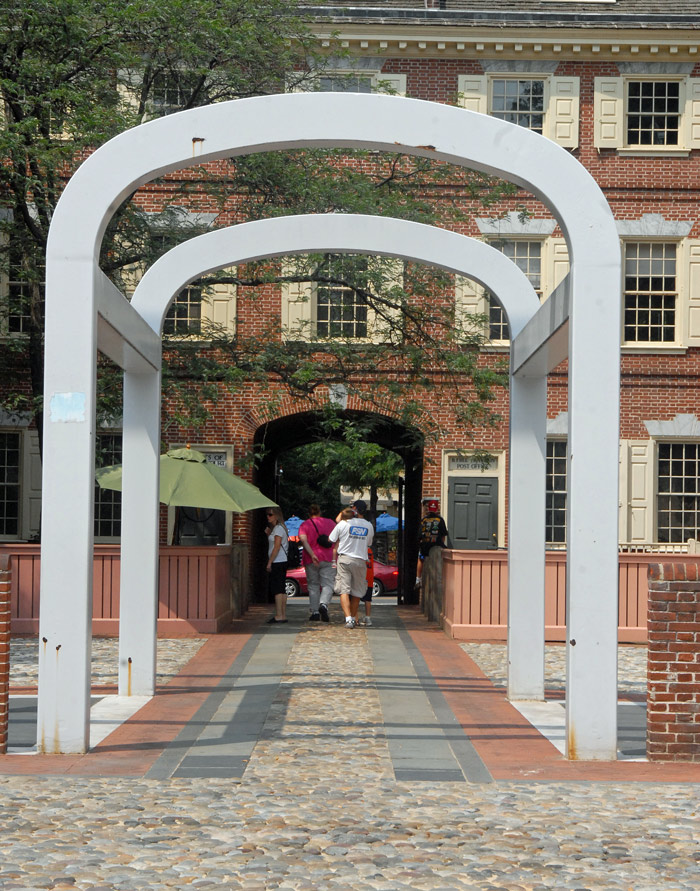 Site of Benjamin Franklin Bache's Printing Office