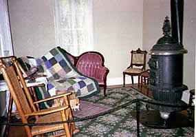 room with 1900's furniture