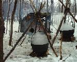 Pioneer method of making syrup