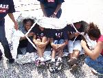 Kids in a Fire Shelter