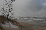 Winter Waves at Central Beach Access Point