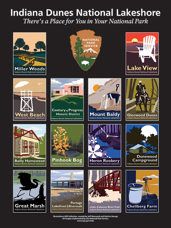 National Lakeshore Logos