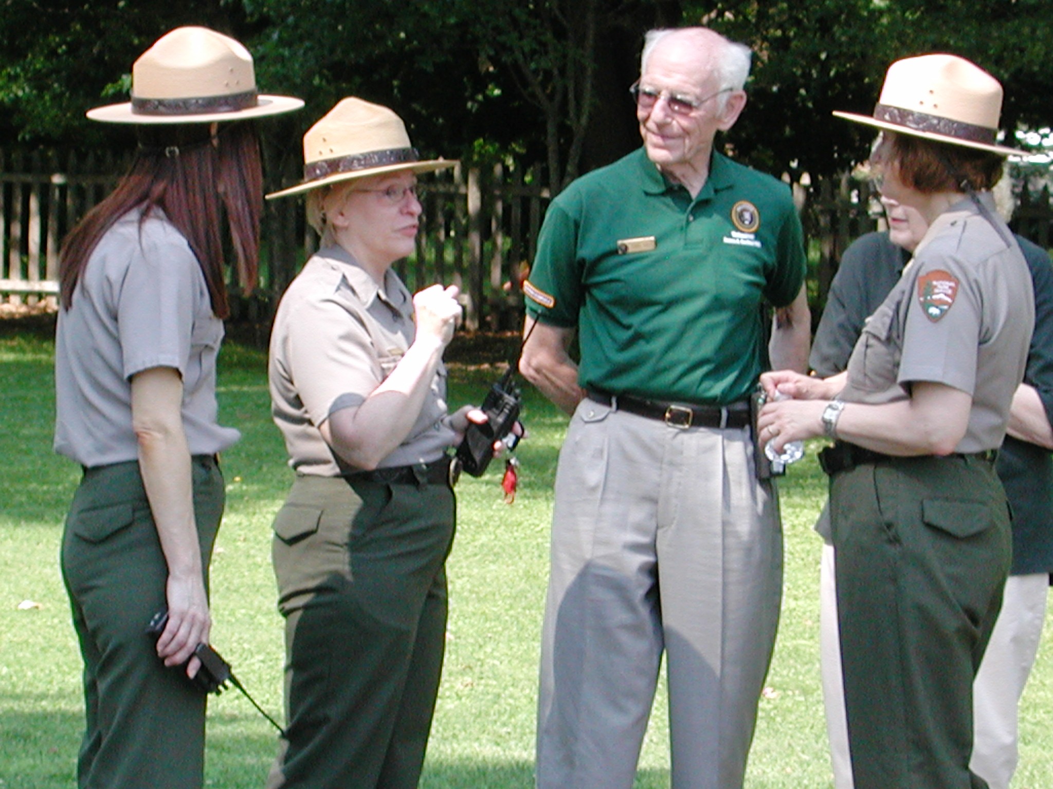 Rangers and volunteers work together to share our resources with the public.