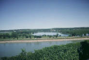A river oxbow on the Missouri.