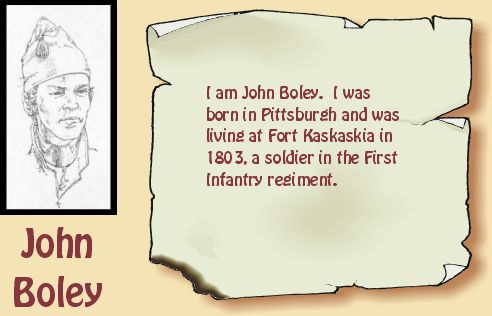 Drawing of John Boley