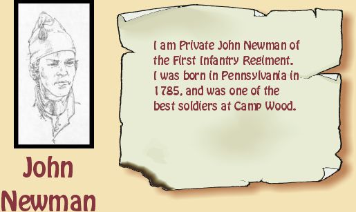 Drawing of John Newman