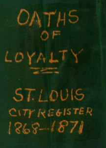 Spine of the Oath of Loyalty Book