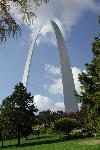 Gateway Arch in fall