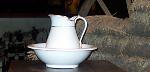 Pitcher and wash basin