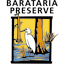 Barataria Preserve logo showing egret in swamp