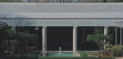 Carter Presidential Center Entrance