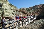 Image of kids on the Blue Basin trail.