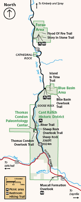 Sheep Rock Map