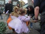 Halloween 2012 picking candy