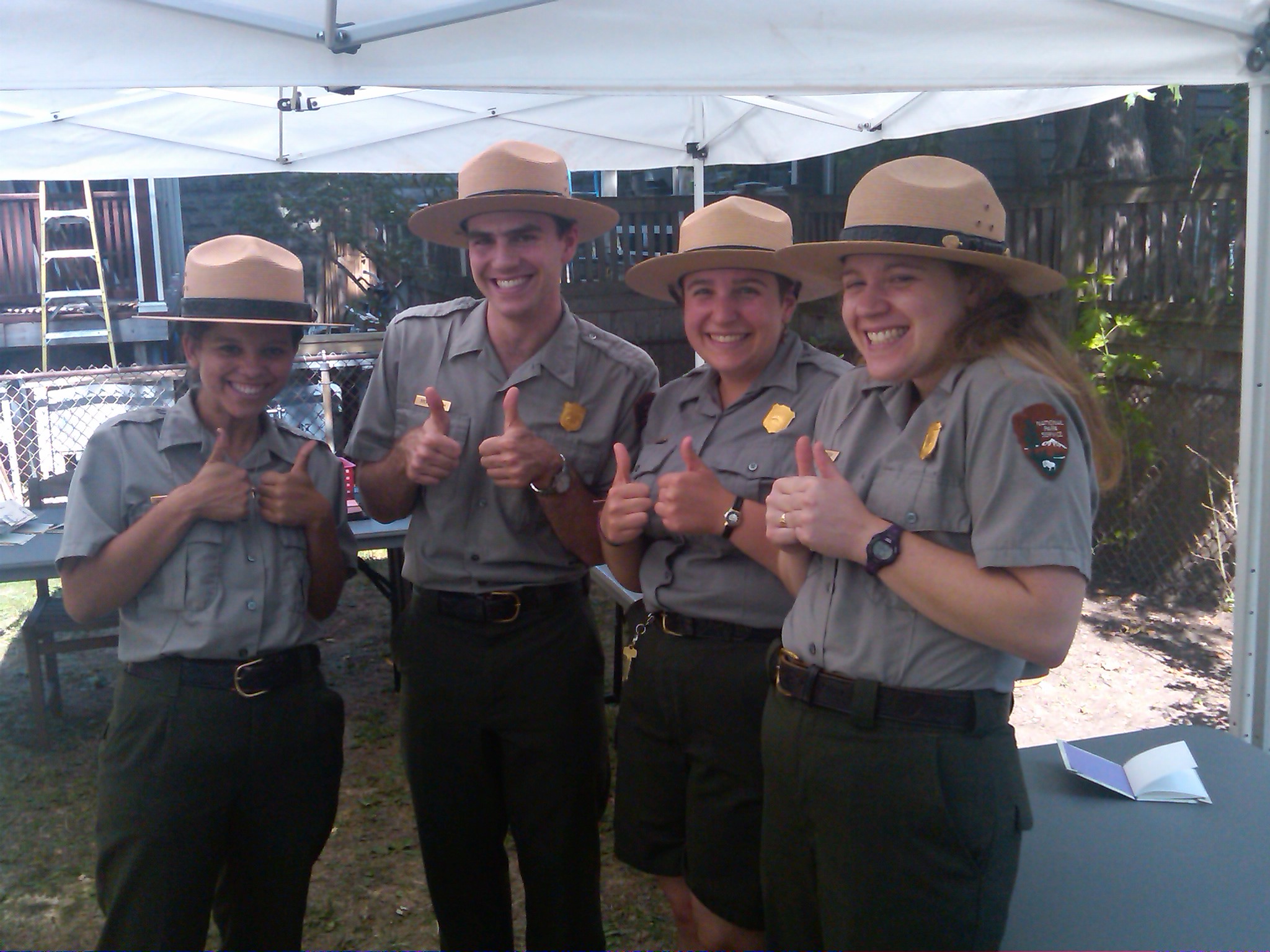 Rangers give Founder's Day Two Thumbs up!
