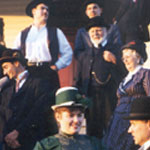 Volunteers in period costume