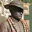Photo of Father Damien statue.