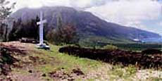 Kauhako Crater summit.