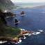 Aerial view of Kalaupapa peninsula